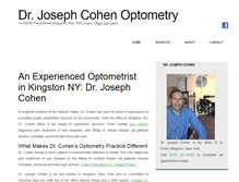 Tablet Screenshot of cohenoptometry.com